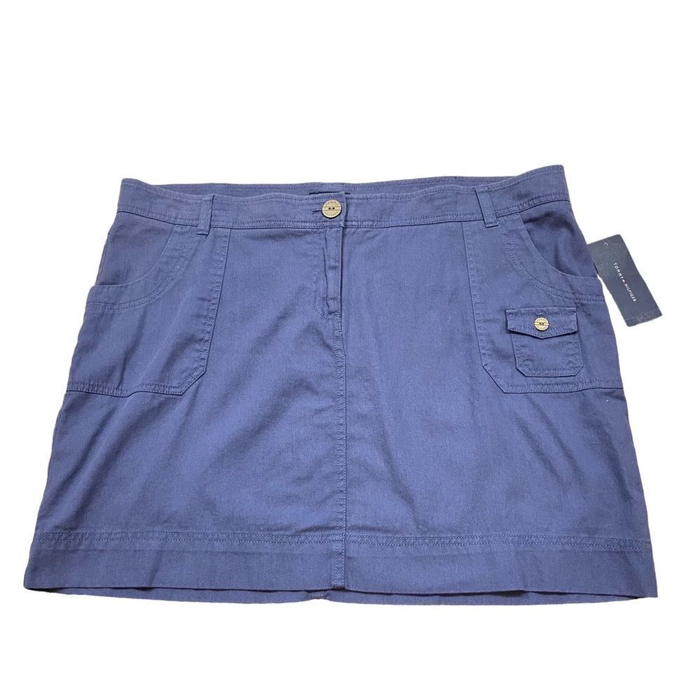 Brand new with Tags Tommy Hilfiger Blue Mini‎ Skirt Size 18